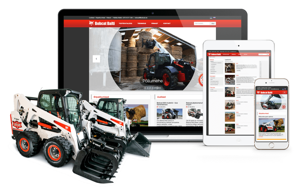 Bobcat Balti website