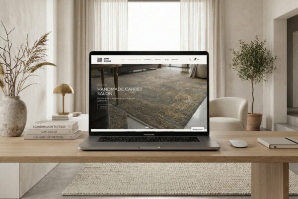 SoftDecor.ee — premium käsitöö vaipade e-pood, loodud iweb.ee poolt