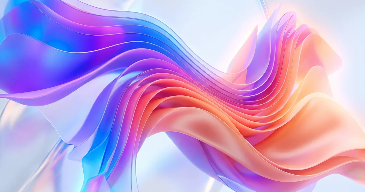 Corporate branding and visual identity — strategy, colour palette, typography and logo as an abstract premium visual