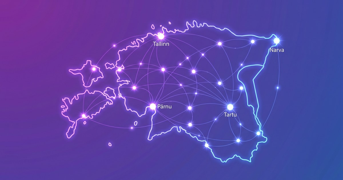 iWeb pillar — SEO Eestis 2026: kaart Eestist Tallinna, Tartu, Pärnu ja Narvaga ühendatud teadmiste graafiks.